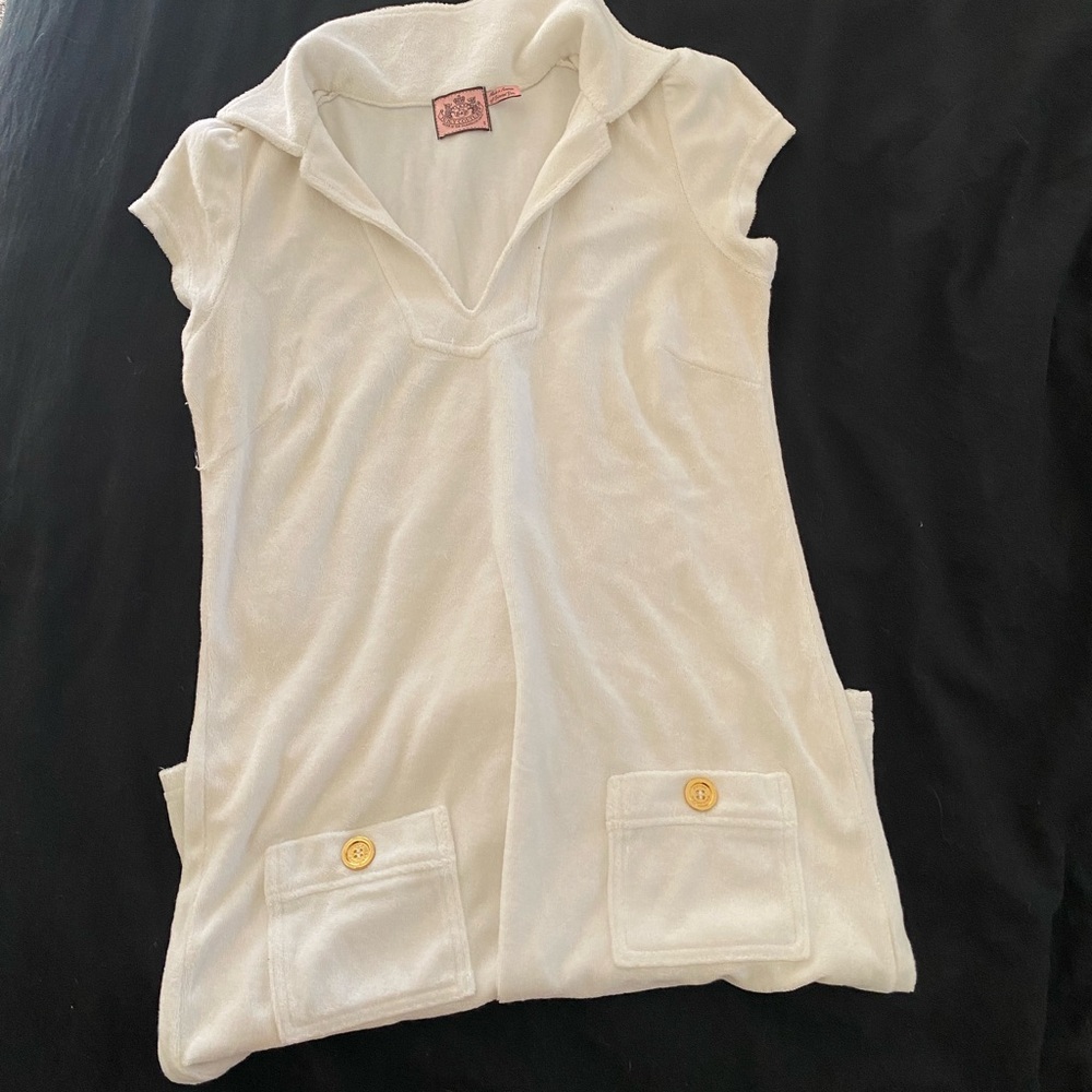 Juicy Couture terrycloth dress / swim cover-up